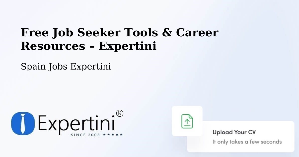 Free Job Seeker Tools & Career Resources – Bilbao - Bilbao, Spain Jobs Expertini